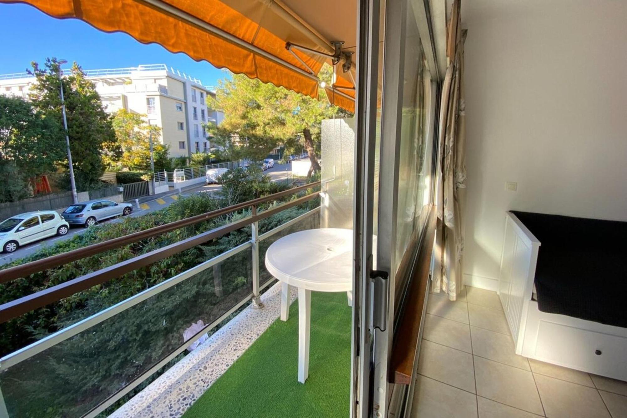 06U - Beautiful Studio In Residence - Swimming Pool And Tennis Court Saint-Laurent-du-Var Kültér fotó